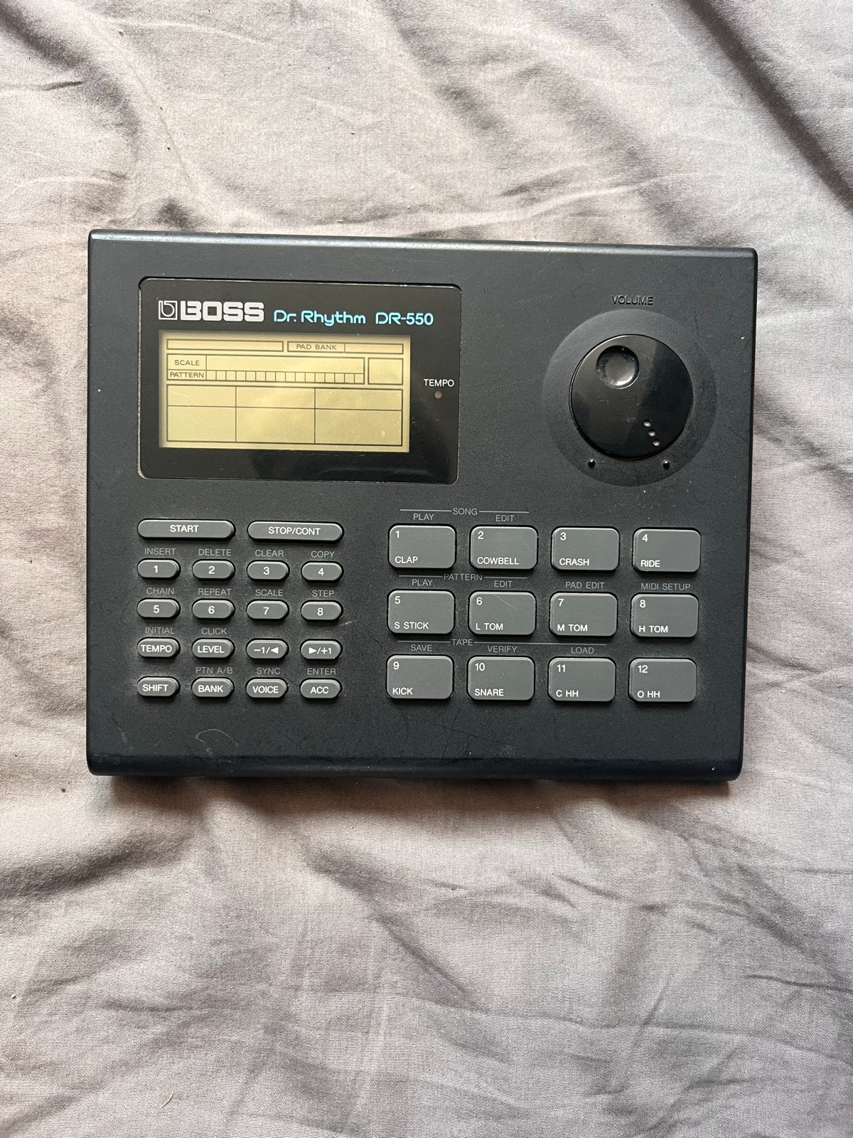 Boss DR-550 Dr. Rhythm Drummachine, Muziek en Instrumenten, Drumcomputers, Ophalen of Verzenden, Zo goed als nieuw, Boss