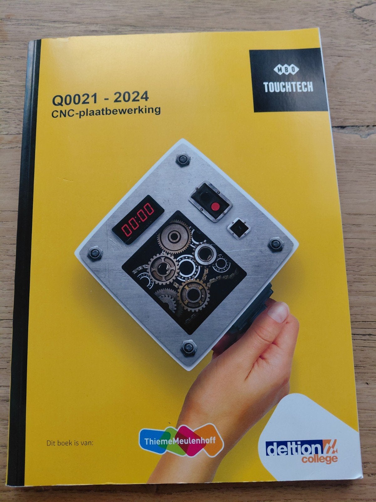 Touchtech Q0021 - 2024 CNC-plaatbewerking (niet gebruikt), Boeken, Touchtech, Nieuw, Ophalen of Verzenden, MBO