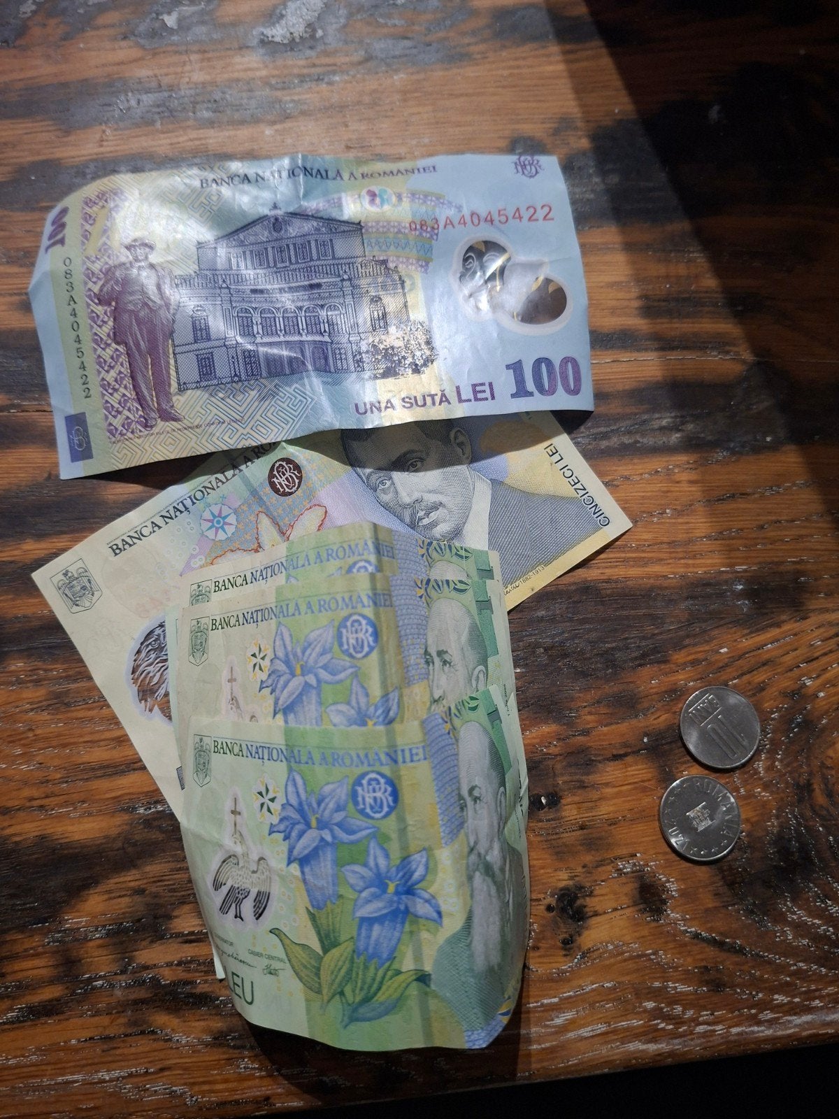 154 Roemeense Leu voor vakantie geld, Ophalen of Verzenden, Overige landen, Setje