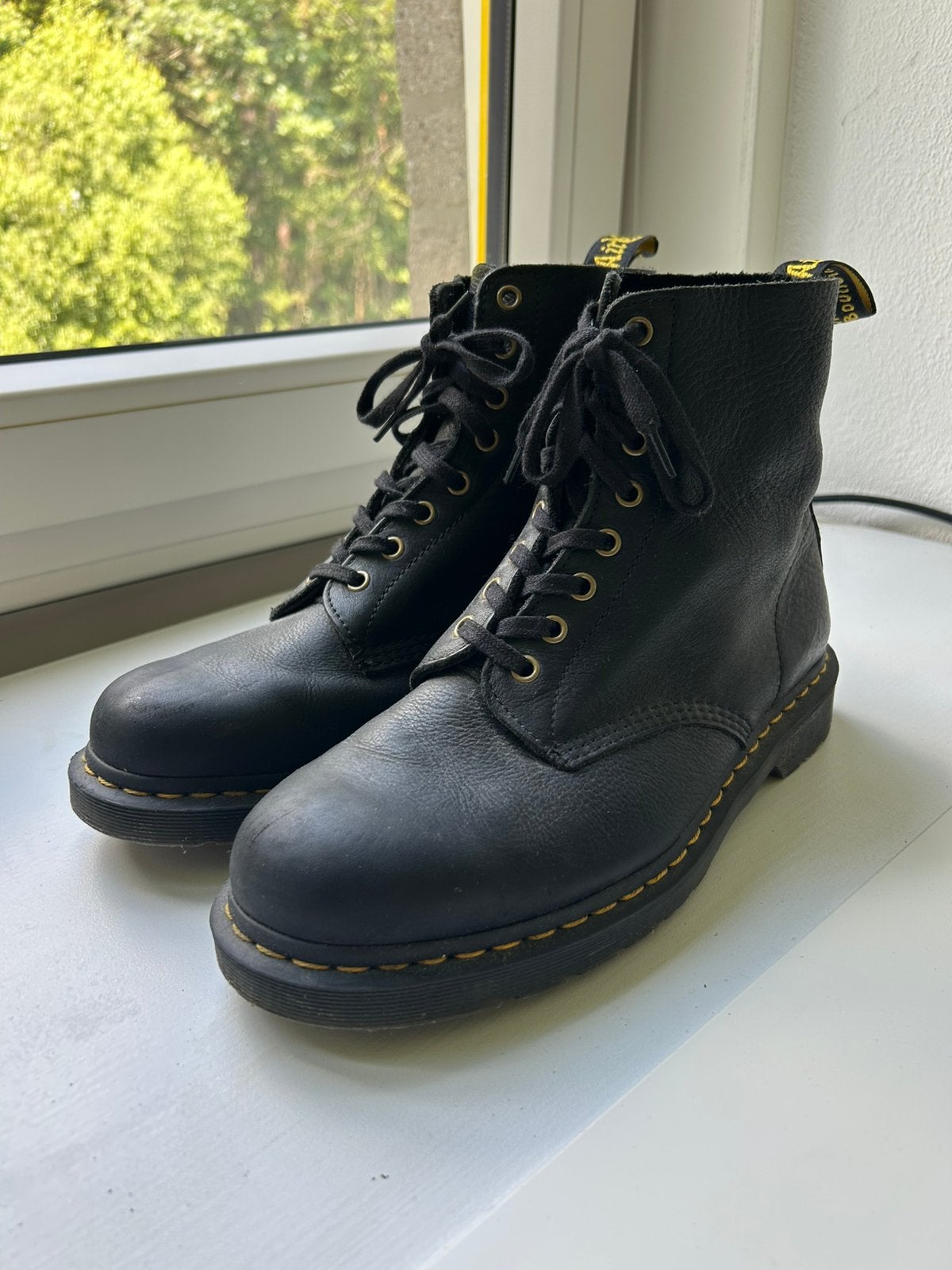 Dr Martens maat 44, Ophalen, Zo goed als nieuw, Zwart, Boots