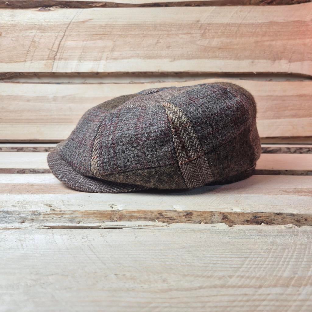Stetson Hatteras Patchwork Newsboy - Size 59 - New, Kleding | Heren, Stetson, Ophalen of Verzenden, 58 of 59 cm (L, 7¼ of ⅜ inch)