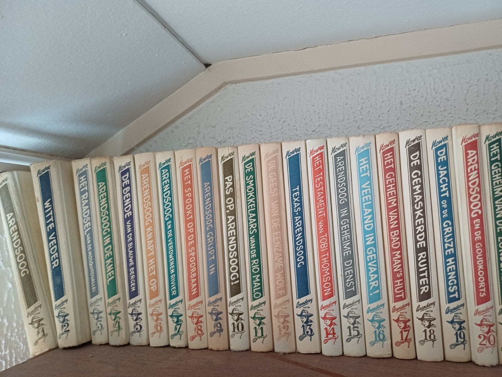 Complete Arendsoogserie, Ophalen, Gelezen