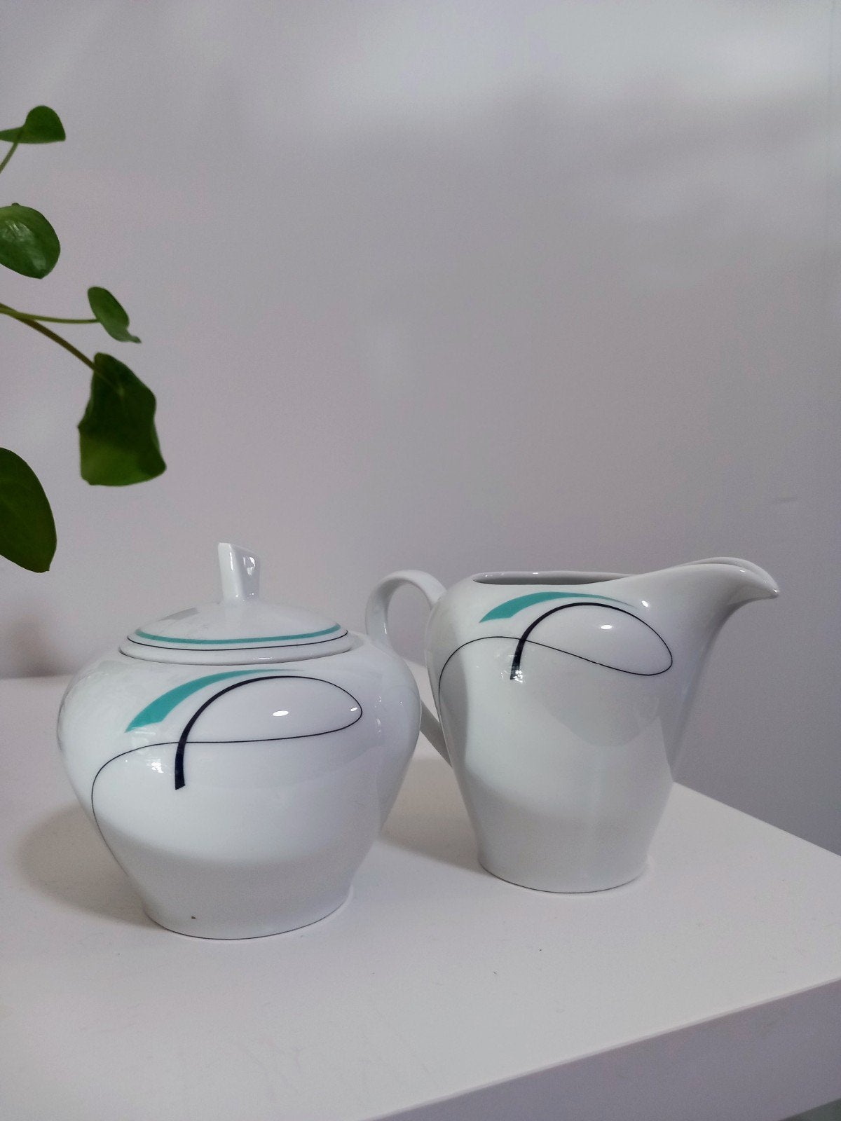 1960's vintage set suiker en melk merk Winterling.

€ 5,00, Ophalen of Verzenden, Nieuw, Overige stijlen, Overige typen