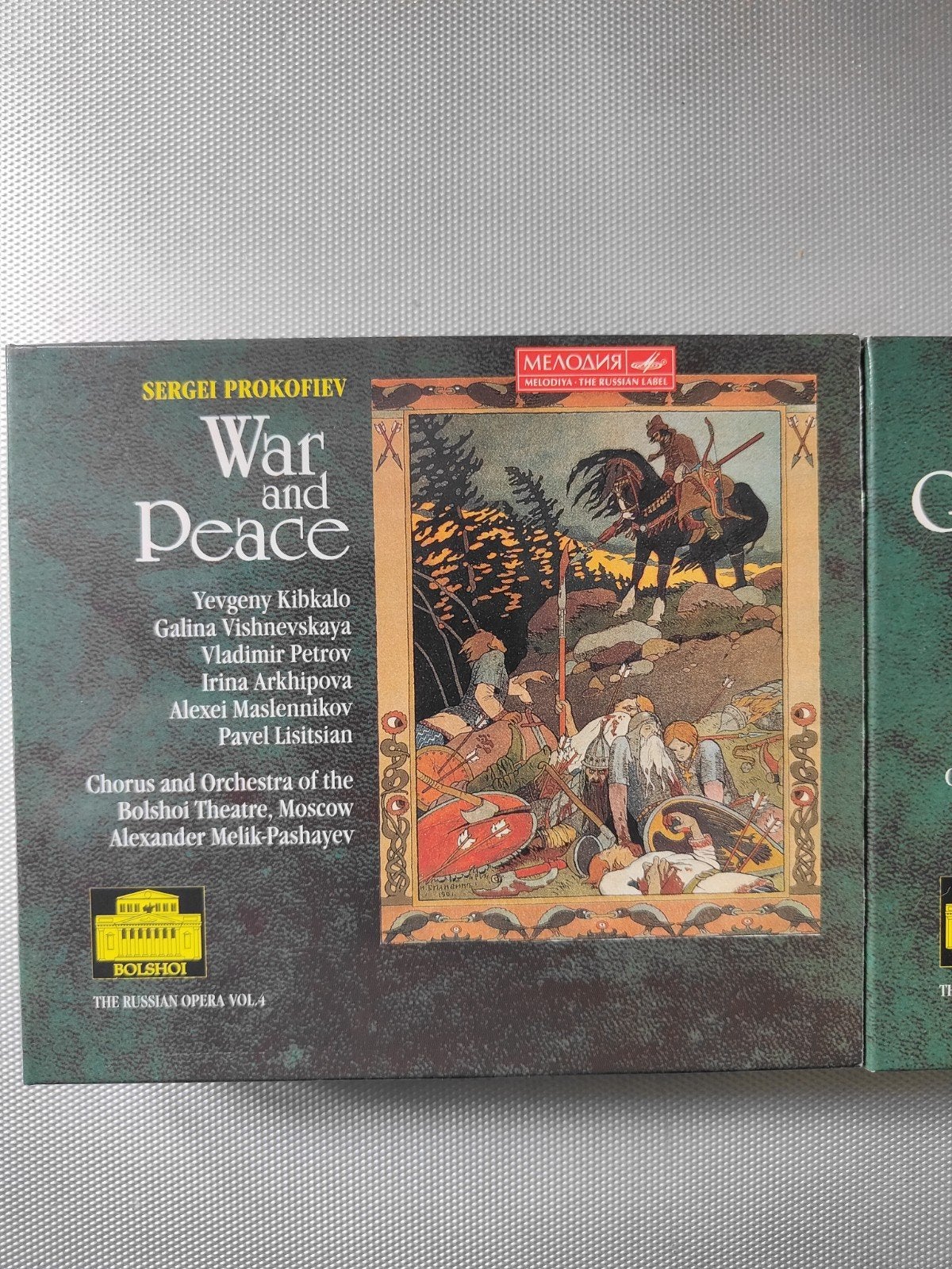 Prokofiev - Oorlog en Vrede (War and Peace) Bolshoi, Ophalen of Verzenden