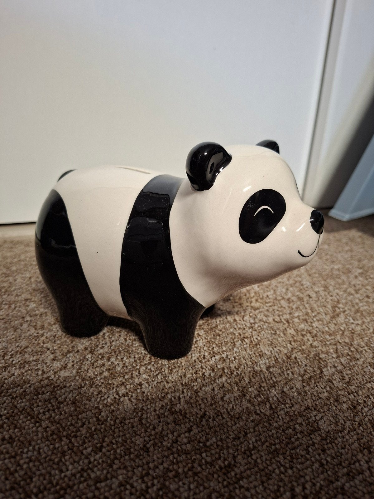 Spaarpot panda, Ophalen of Verzenden, Zo goed als nieuw, Steen, Aardewerk of Keramiek, Dier