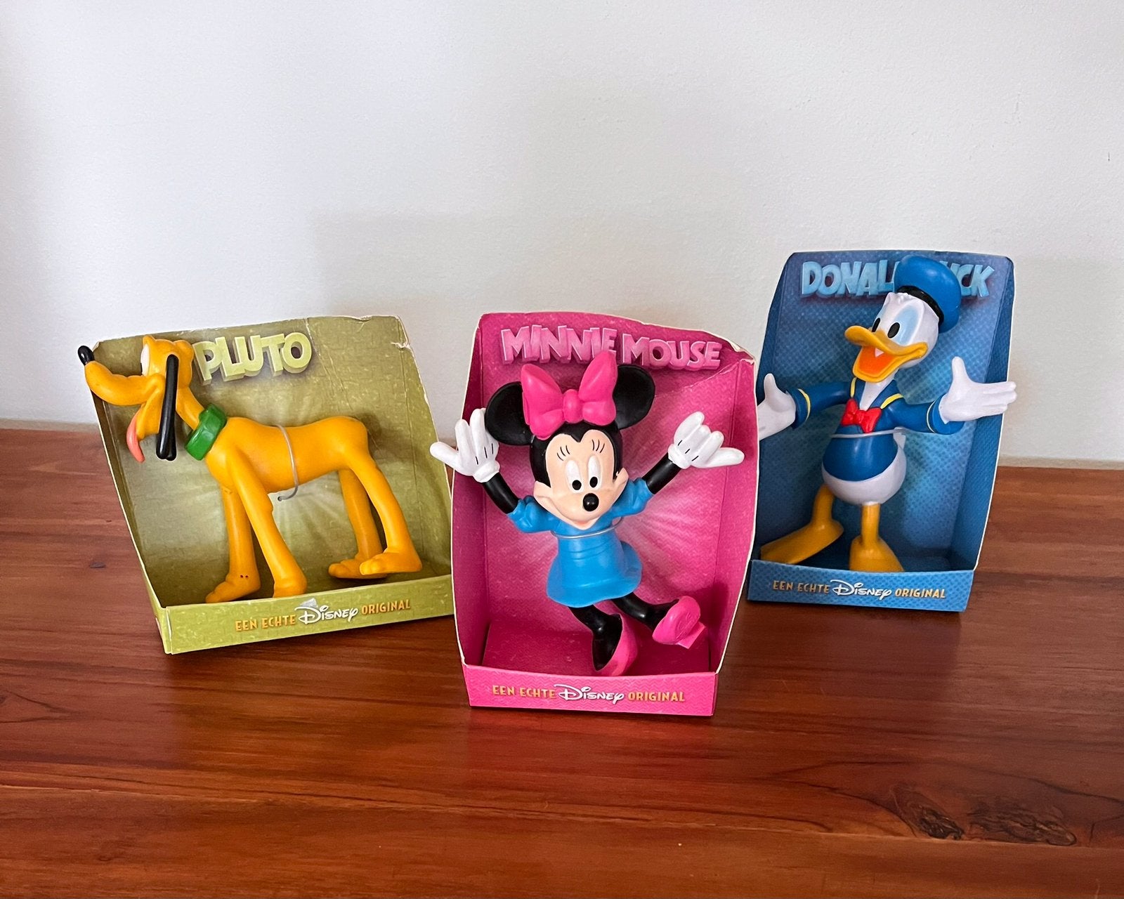 Buigbaar Disney figuren Albert Heijn 6 x, Ophalen of Verzenden, Goofy of Pluto, Zo goed als nieuw, Beeldje of Figuurtje