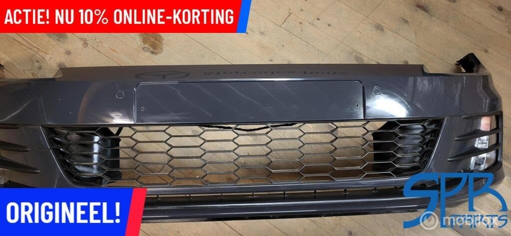 VOORBUMPER VW SCIROCCO III FACELIFT LI7F 4X Pdc SRA COMPLEET, Auto-onderdelen, Volkswagen, Nieuw, Ophalen of Verzenden, Volkswagen