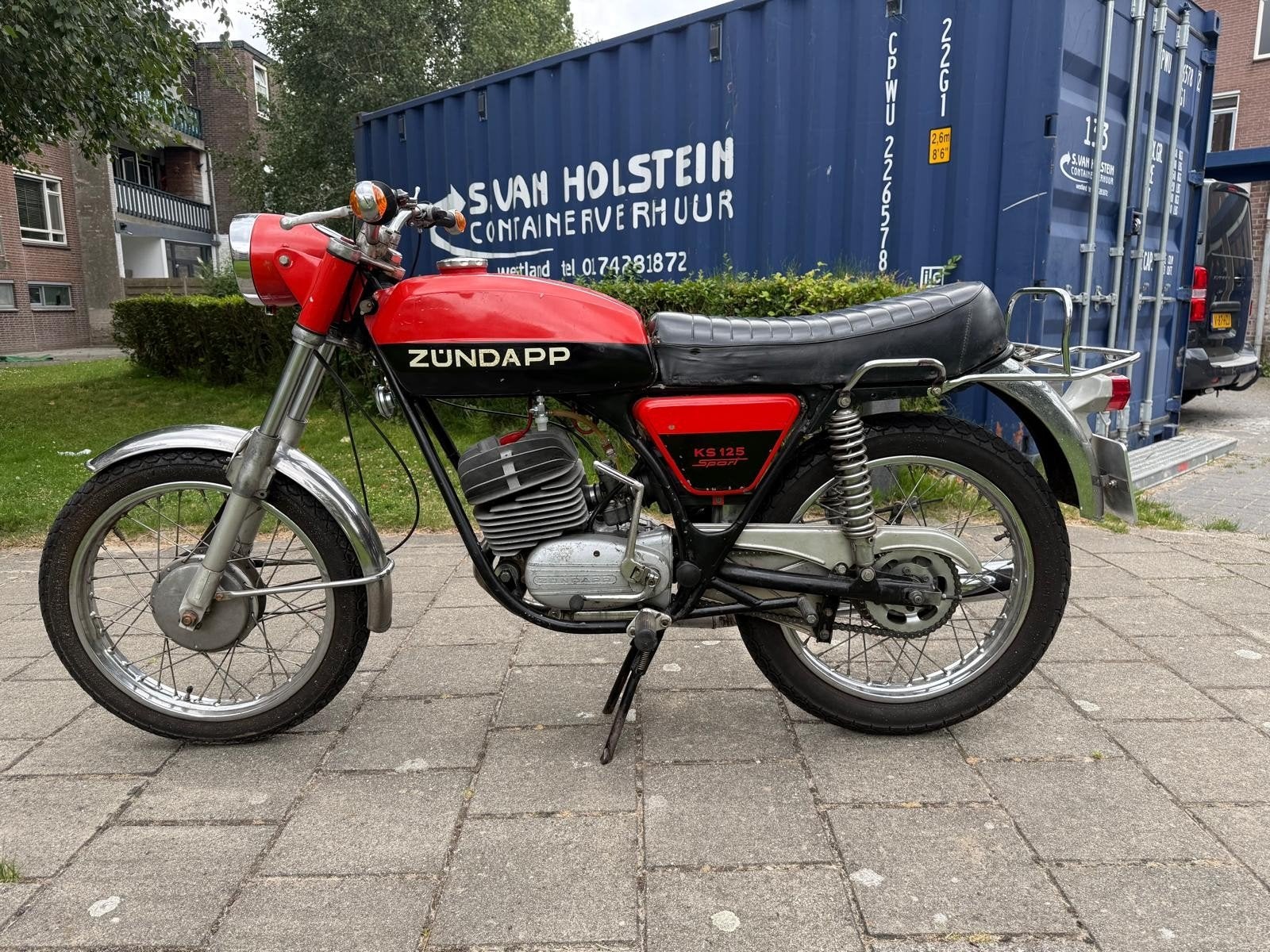 Zundapp ks125 sport, Gebruikt, Overige modellen, 5 versnellingen, 125 cc