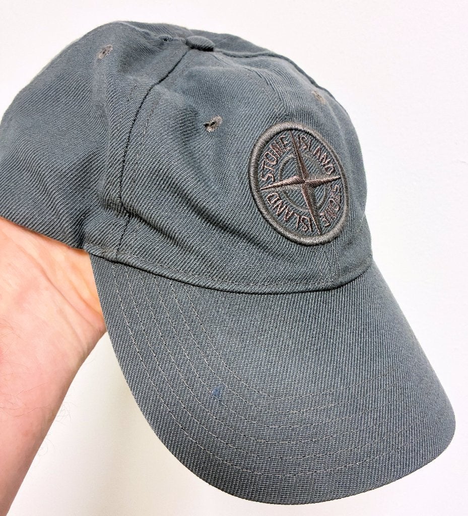 Stone Island pet - grijs, Gedragen, One size fits all, Ophalen of Verzenden, Stone Island