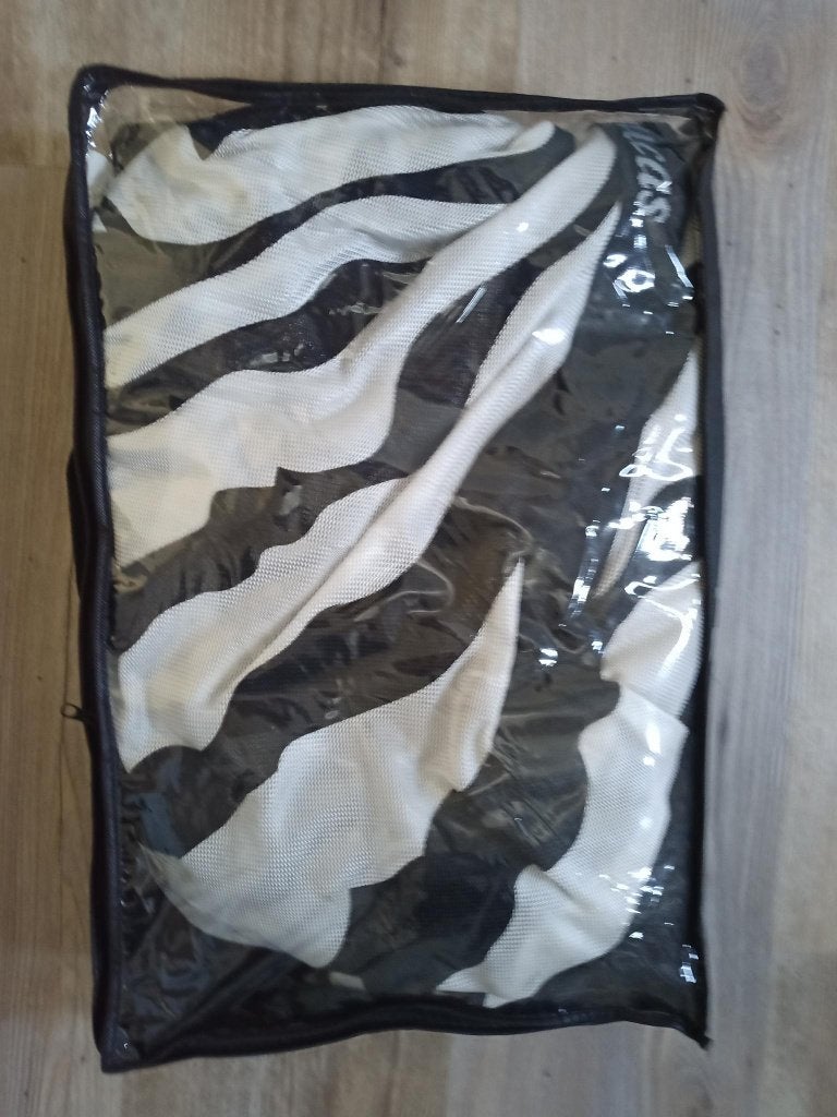 Bucas Vliegendeken Zebra losse hals en buikflap maat 145, Vliegendeken, Afneembare hals, Ophalen of Verzenden, Zo goed als nieuw