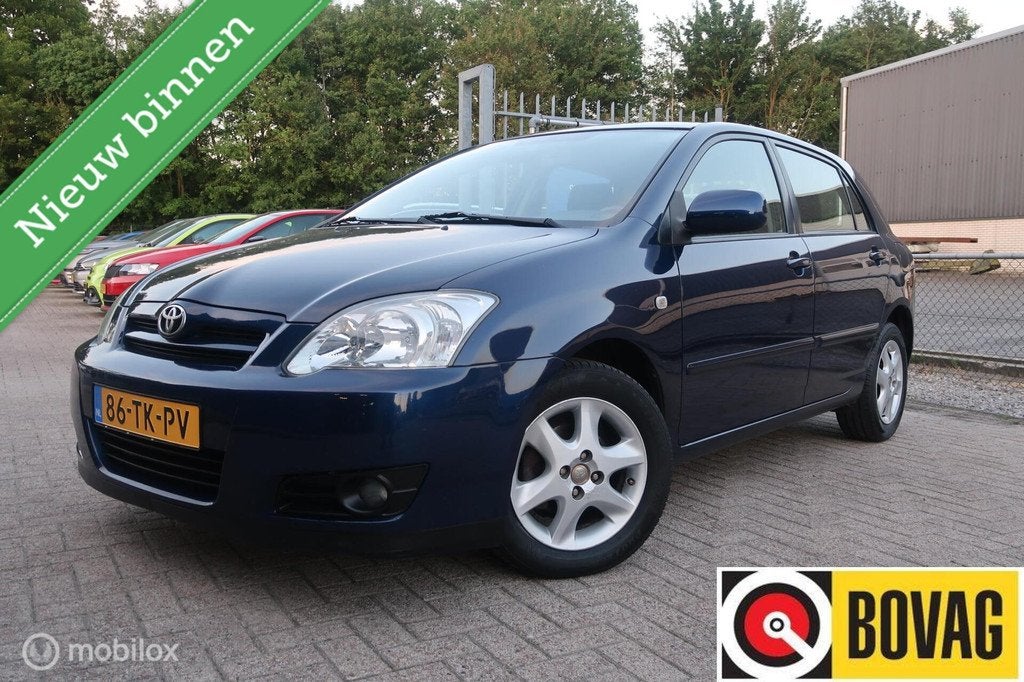 Toyota Corolla 1.6 VVT-i Anniversary, Auto's, Voorwielaandrijving, Automatische klimaatregeling, Gebruikt, Zwart