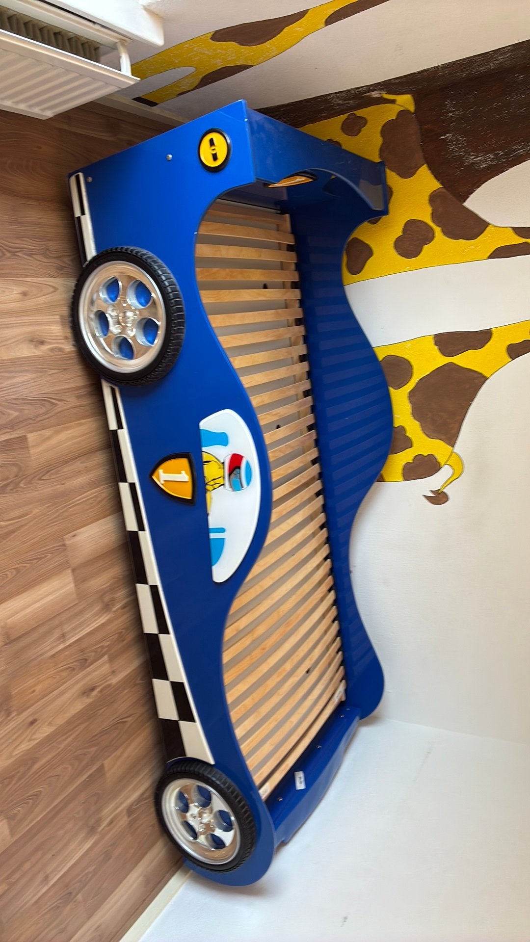 Race auto bed, Ophalen, Gebruikt