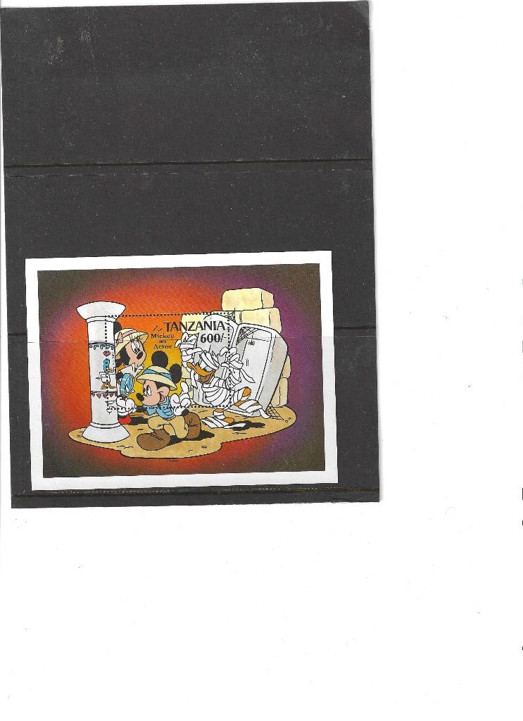 Mi 141 Disney. Tanzania. Postfris, Ophalen of Verzenden, Postfris, Overige thema's