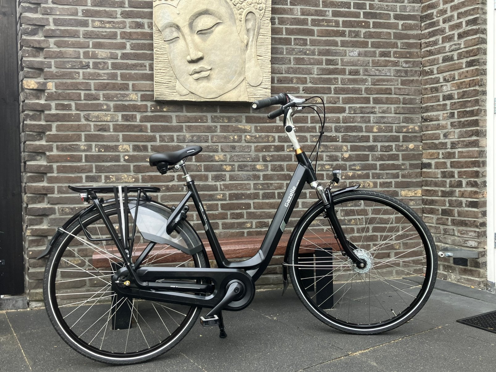 Gazelle Orange C7+ Mat Zwart D53/7-V Nieuwstaat!, Fietsen en Brommers, Fietsen | Dames | Damesfietsen, Ophalen, 53 tot 56 cm, Versnellingen