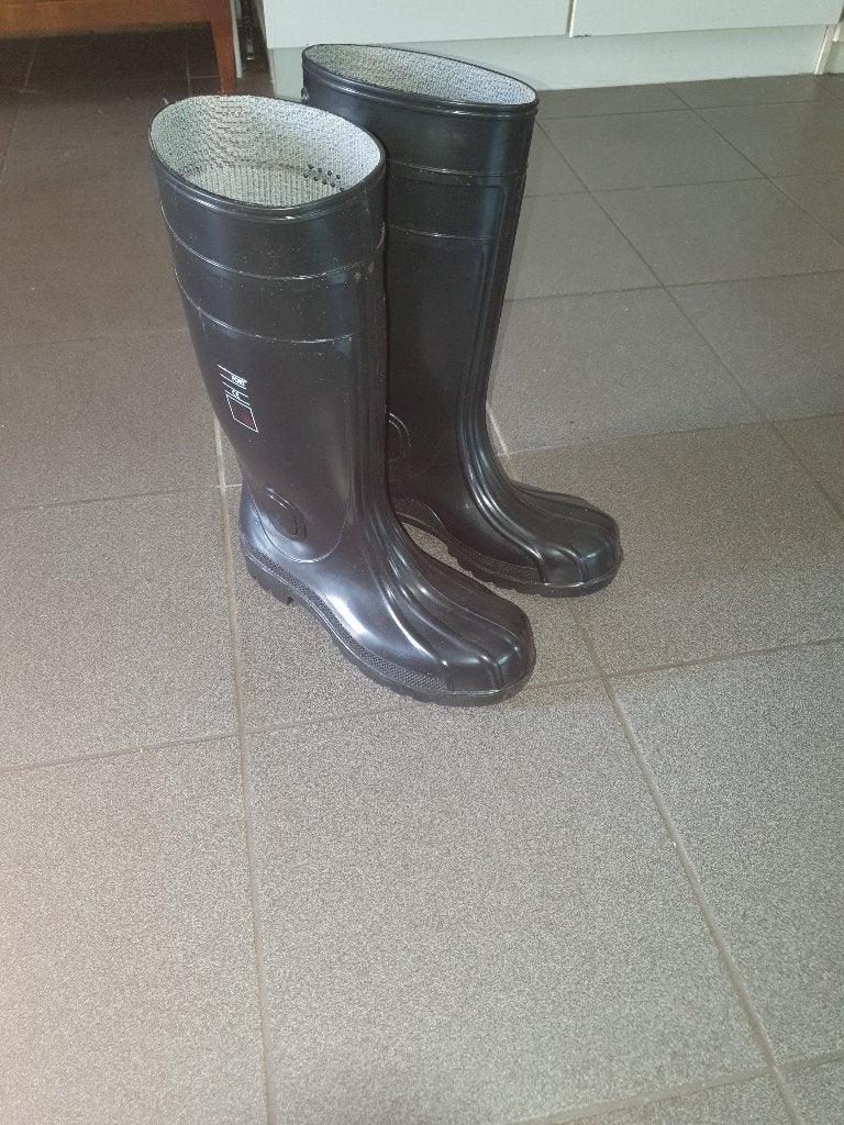 Veiligheidslaarzen Rubber met stalen neus, Ophalen of Verzenden, Nieuw