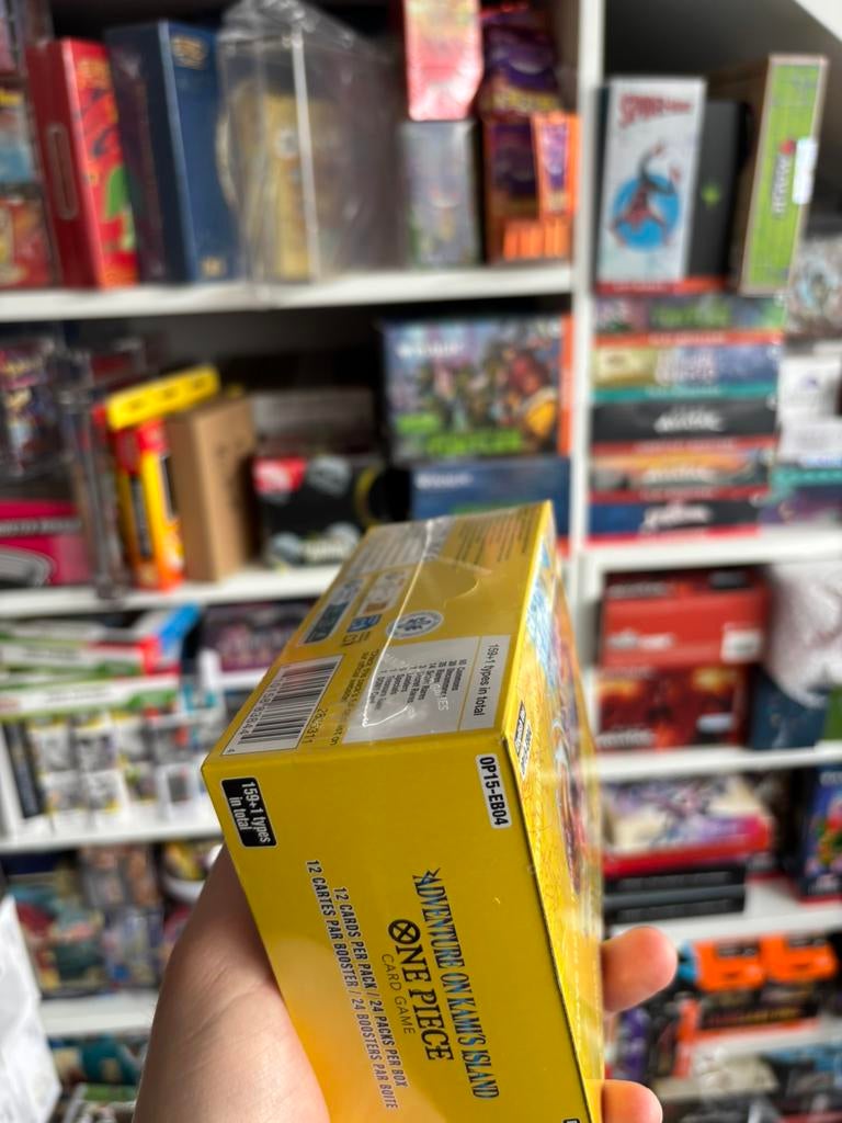 One Piece Card  OP-15 Adventure on Kami’s Island Booster Box, Ophalen of Verzenden, Nieuw, Boosterbox