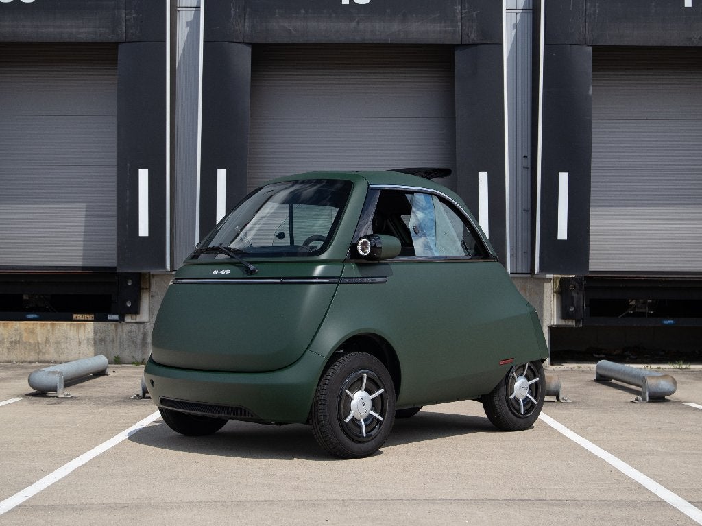 Micro Microlino Competizione Dolce | New Car | twee kleuren, Zwart, Overige carrosserieën, Lederen bekleding, Dealer onderhouden