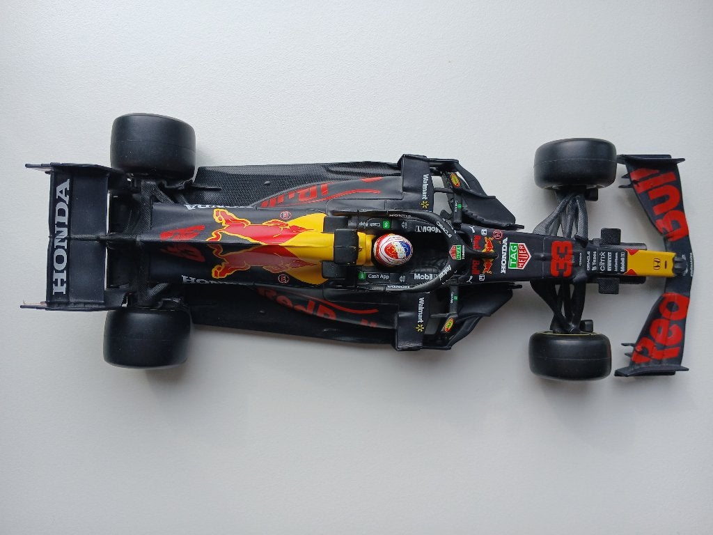 Redbull burago race auto (modelauto Jumbo), Ophalen of Verzenden, Zo goed als nieuw, Auto, Bburago