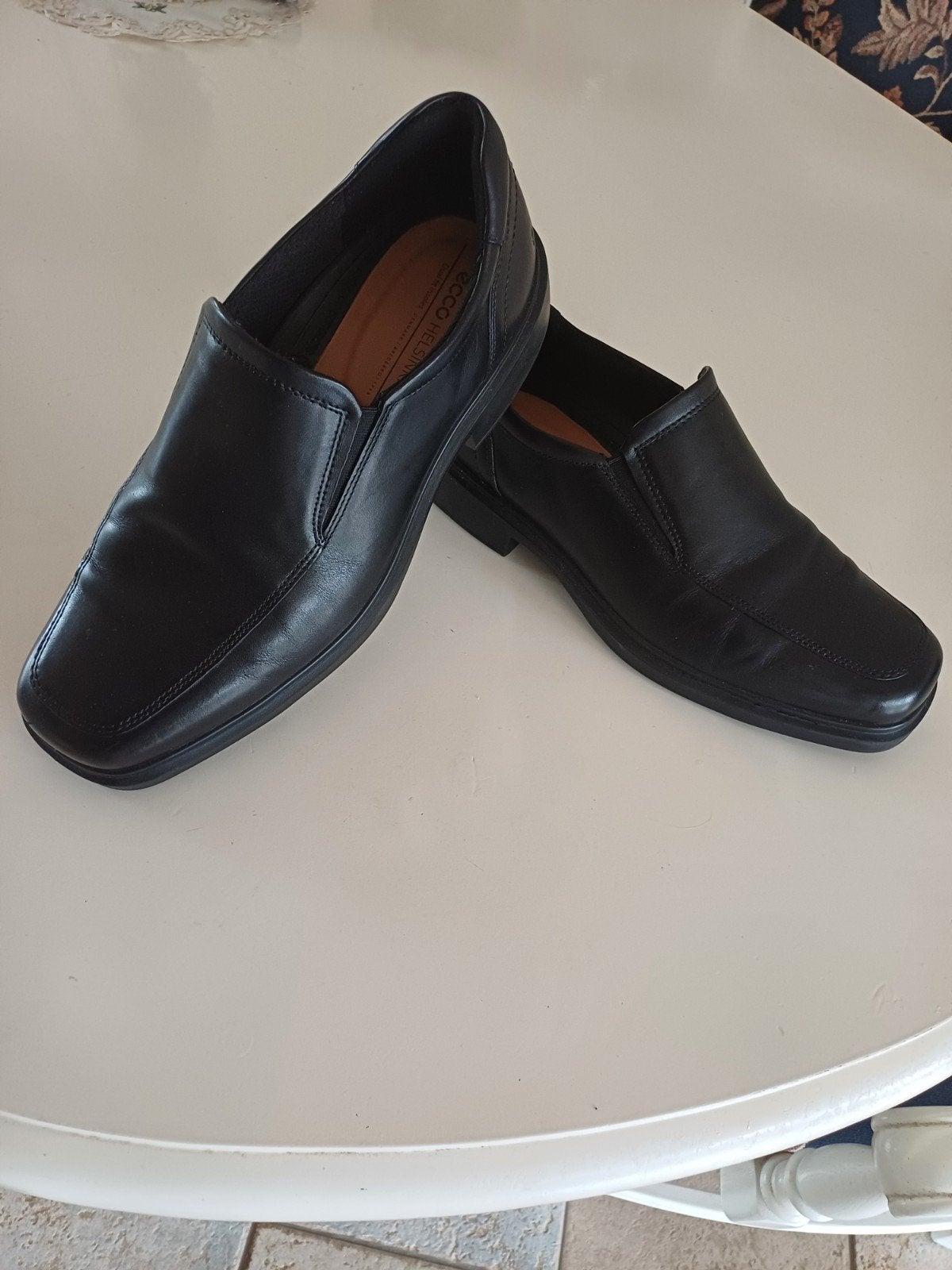mooie nieuwe Ecco's , maat 44 . zwart., Loafers, Ecco, Zwart, Ophalen of Verzenden