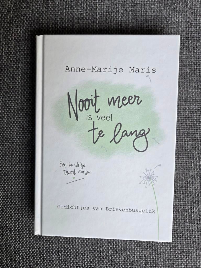Nooit meer is veel te lang - Anne-Marije Maris, Ophalen of Verzenden, Zo goed als nieuw, Anne-Marije Maris, Eén auteur