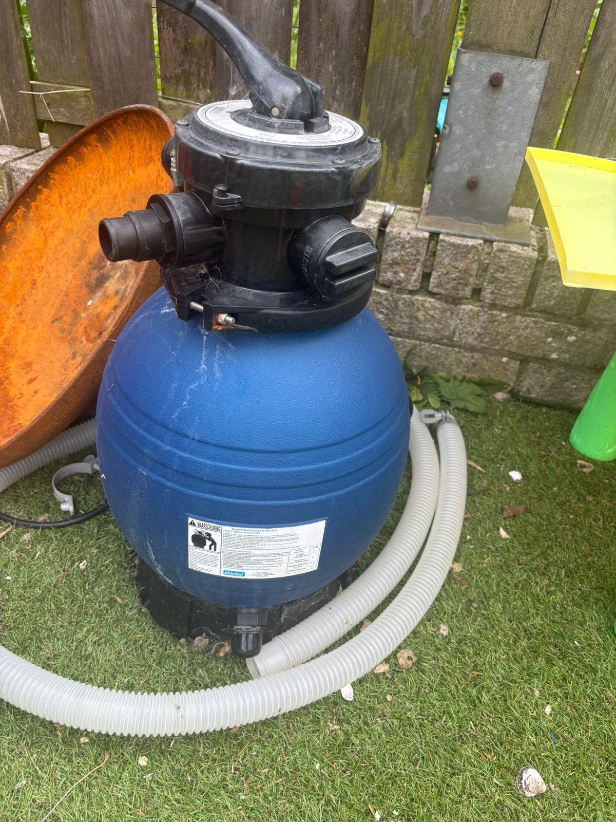 Zandfilter pomp waterland, Tuin en Terras, Zwembad-toebehoren, Ophalen, Zo goed als nieuw, Zwembadpomp