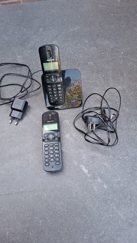 Philips Gigaset AS405 DUO, Telecommunicatie, Ophalen of Verzenden, Gebruikt, 2 handsets