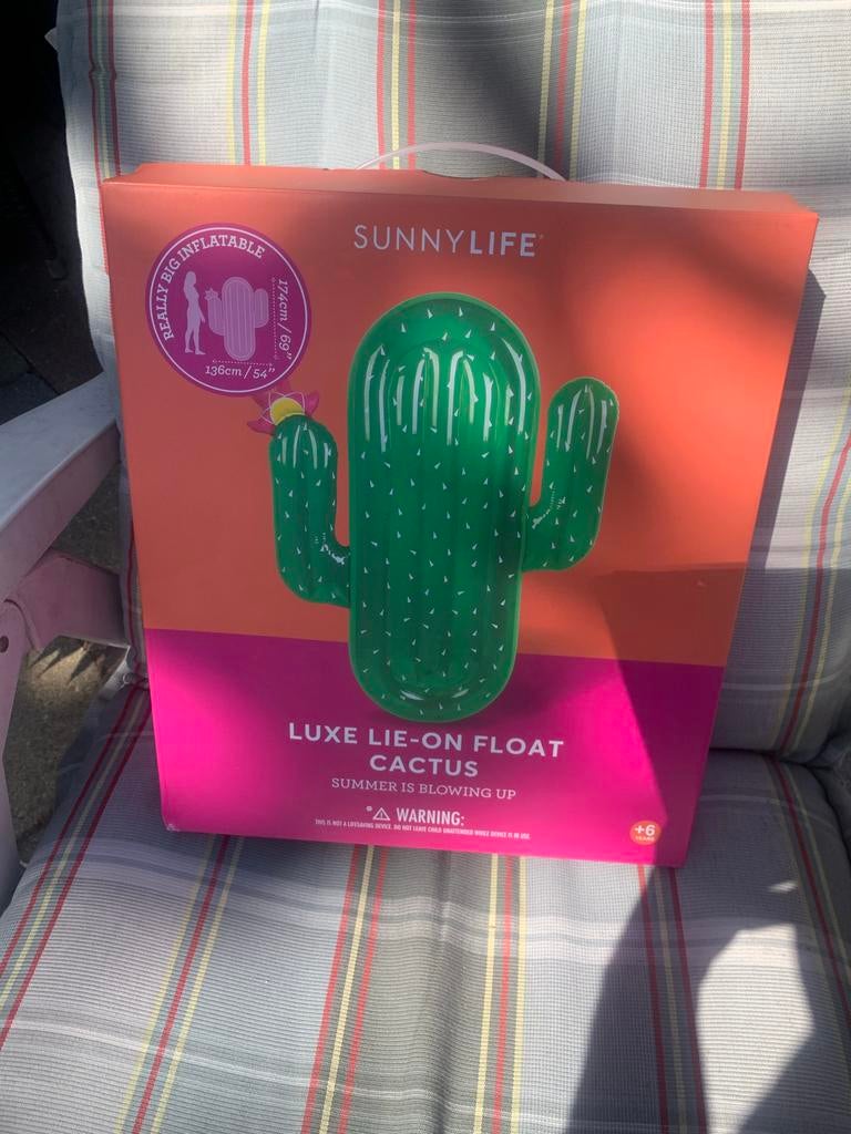 SunnyLife Luxe Luchtbed Cactus uit Amerika, Caravans en Kamperen, Ophalen of Verzenden, Nieuw, 1-persoons