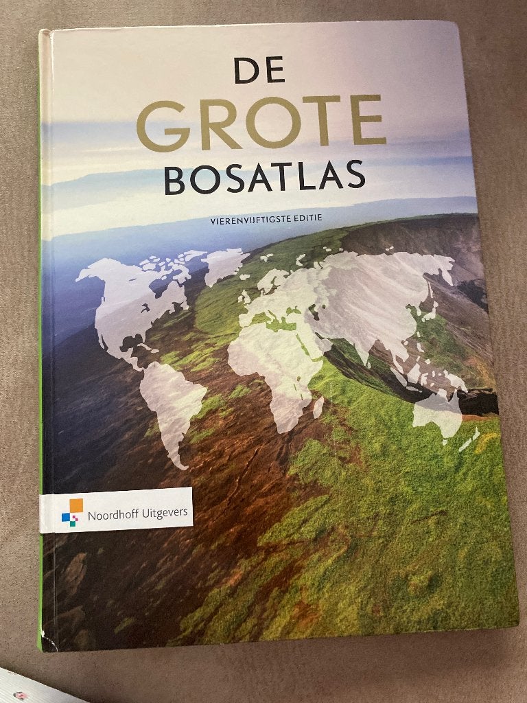 De grote bosatlas 54, Boeken, Gelezen, Bosatlas, 2000 tot heden, Ophalen of Verzenden