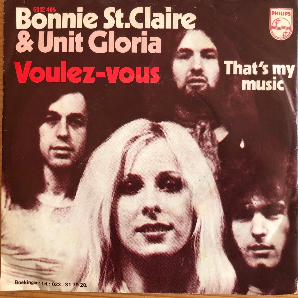 1974	Bonnie St. Claire & Unit Gloria	Voulez Vous, Fotohoes, 7 inch, Ophalen of Verzenden, Zo goed als nieuw