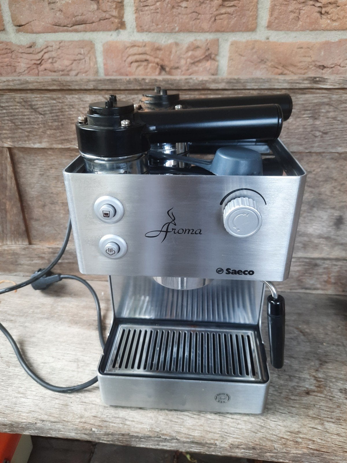 Saeco Aroma Espressomachine - Defect, Ophalen, Espresso apparaat, Gemalen koffie, Niet werkend