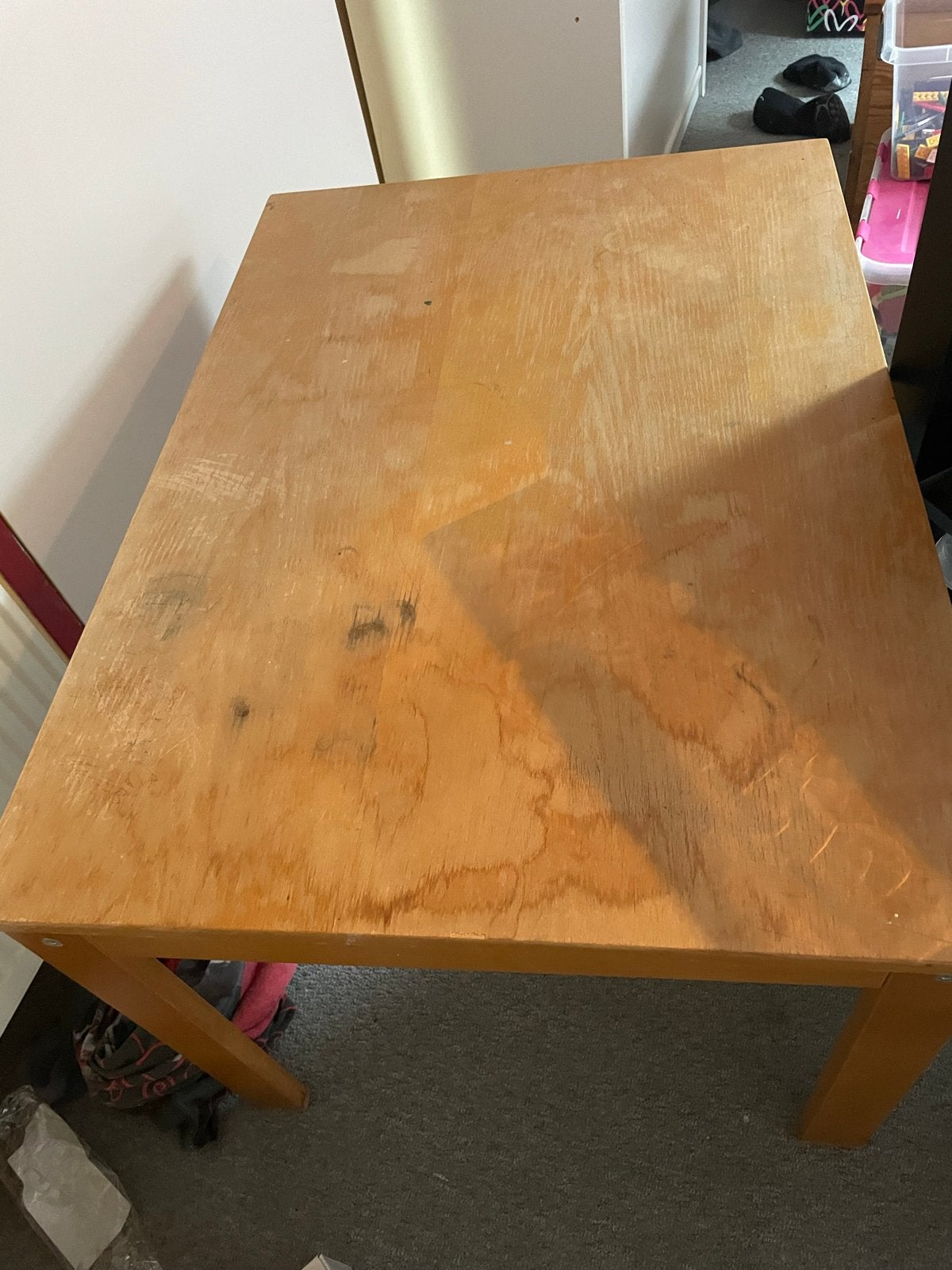 Houten tafel - Gebruikt, Ophalen, Gebruikt, Tafel(s)