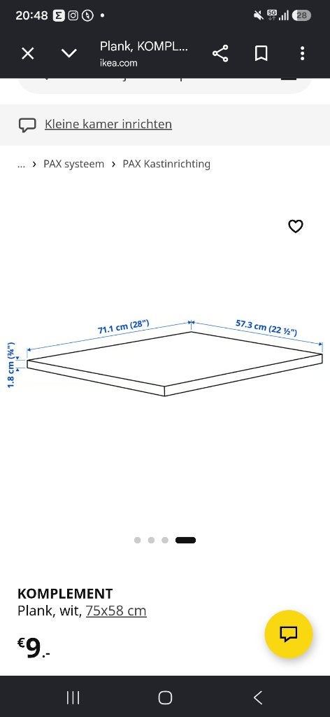 4 legplanken + 2 fijndraadmanden IKEA Pax kast, Ophalen, 50 tot 100 cm, Zo goed als nieuw, Minder dan 100 cm