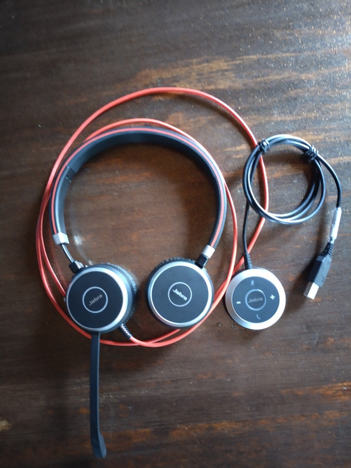 Jabra Evolve 40 Stereo Headset, Ophalen of Verzenden, Zo goed als nieuw, Zwart, Jabra