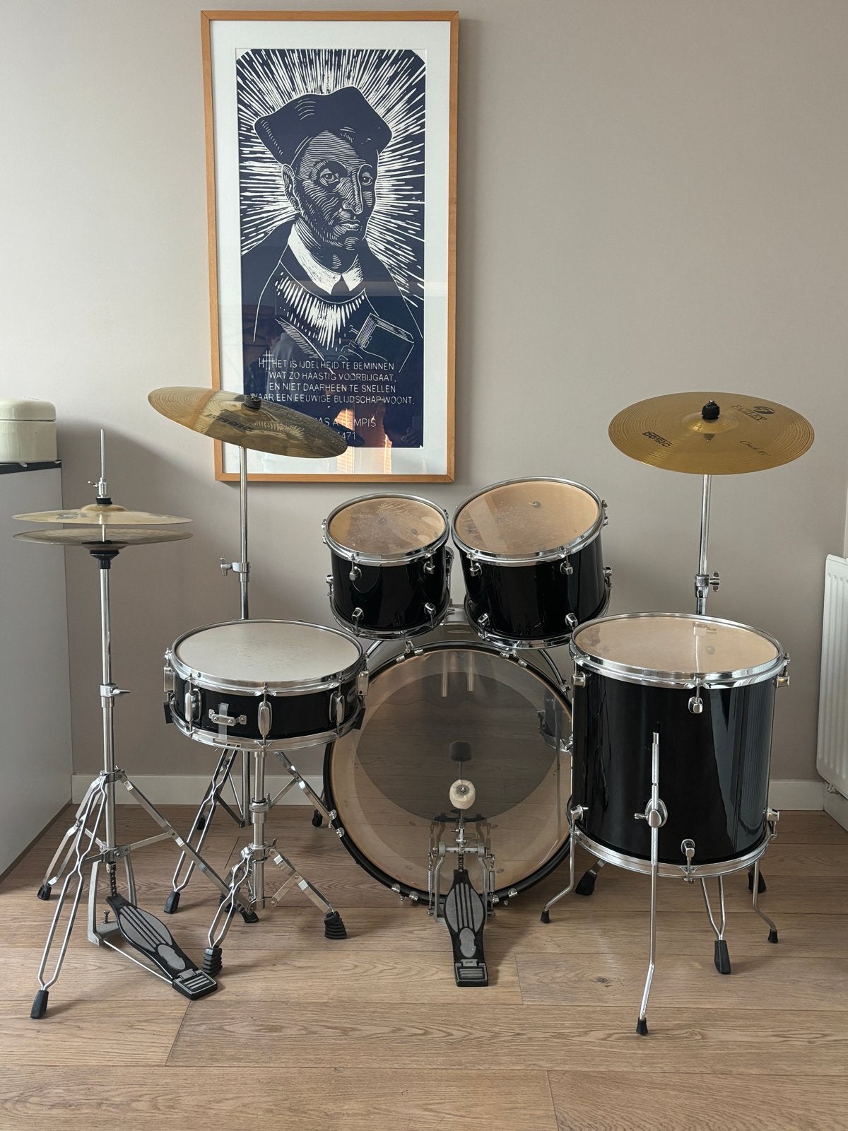 Mapex Tornado drumstel met bekkens en accessoires, Ophalen, Overige merken