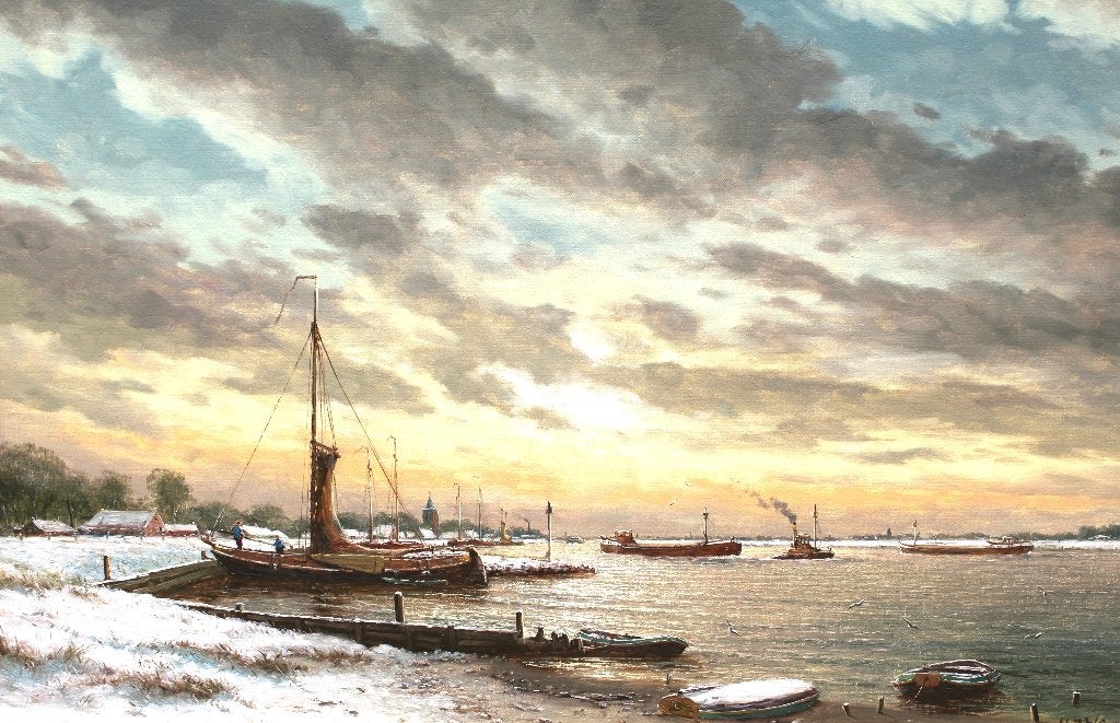 Foto 4 van H.J.WIJNGAARD, ( 1922-2012 ) WINTER