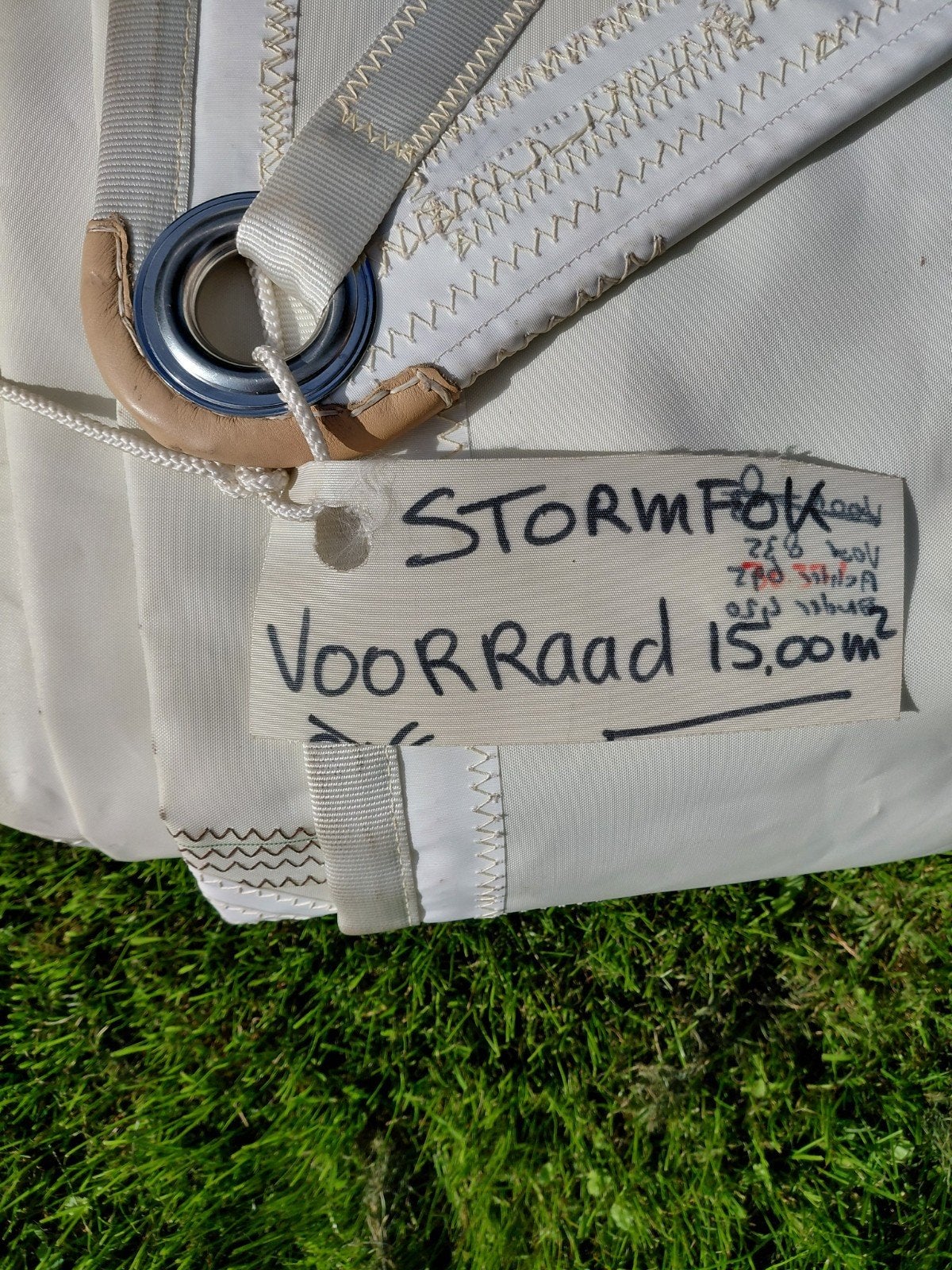 stormzeil 15 m2, Watersport en Boten, 6 meter of meer, Stormfok, 15 tot 30 m², Nieuw
