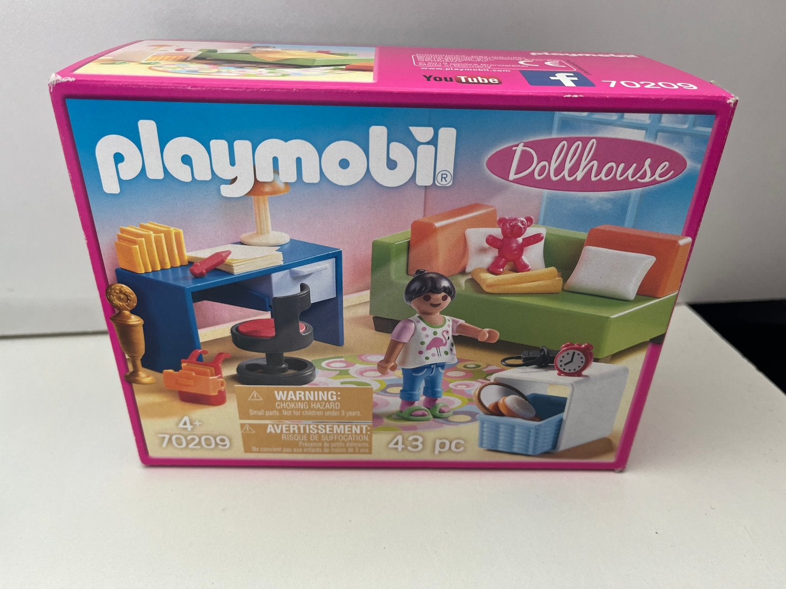 Playmobil Dollhouse Woonkamer 70209 - Compleet en Topstaat, Ophalen of Verzenden, Zo goed als nieuw