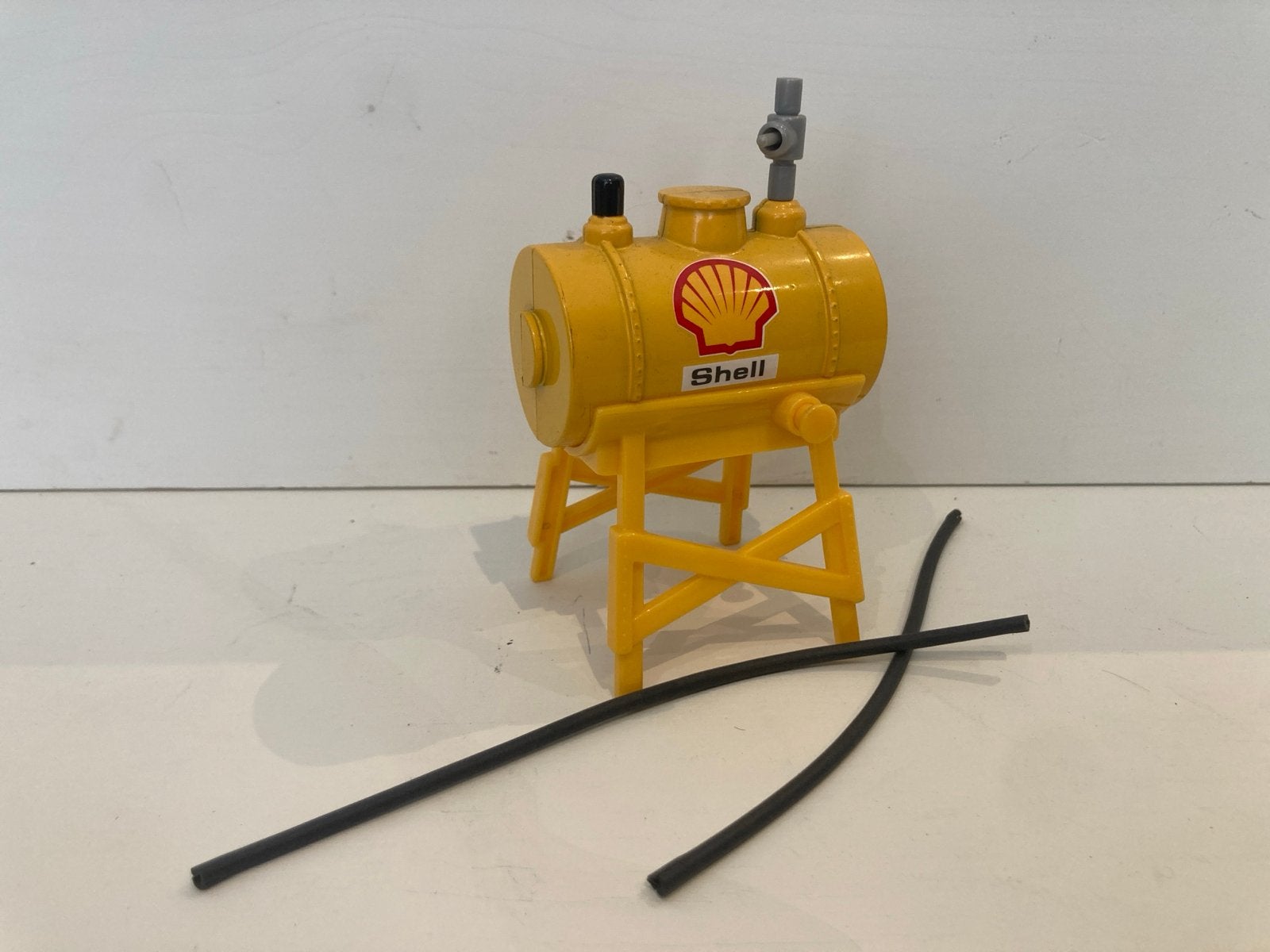 Vintage Shell brandstoftank met slangen - Speelgoed, Ophalen, Zo goed als nieuw