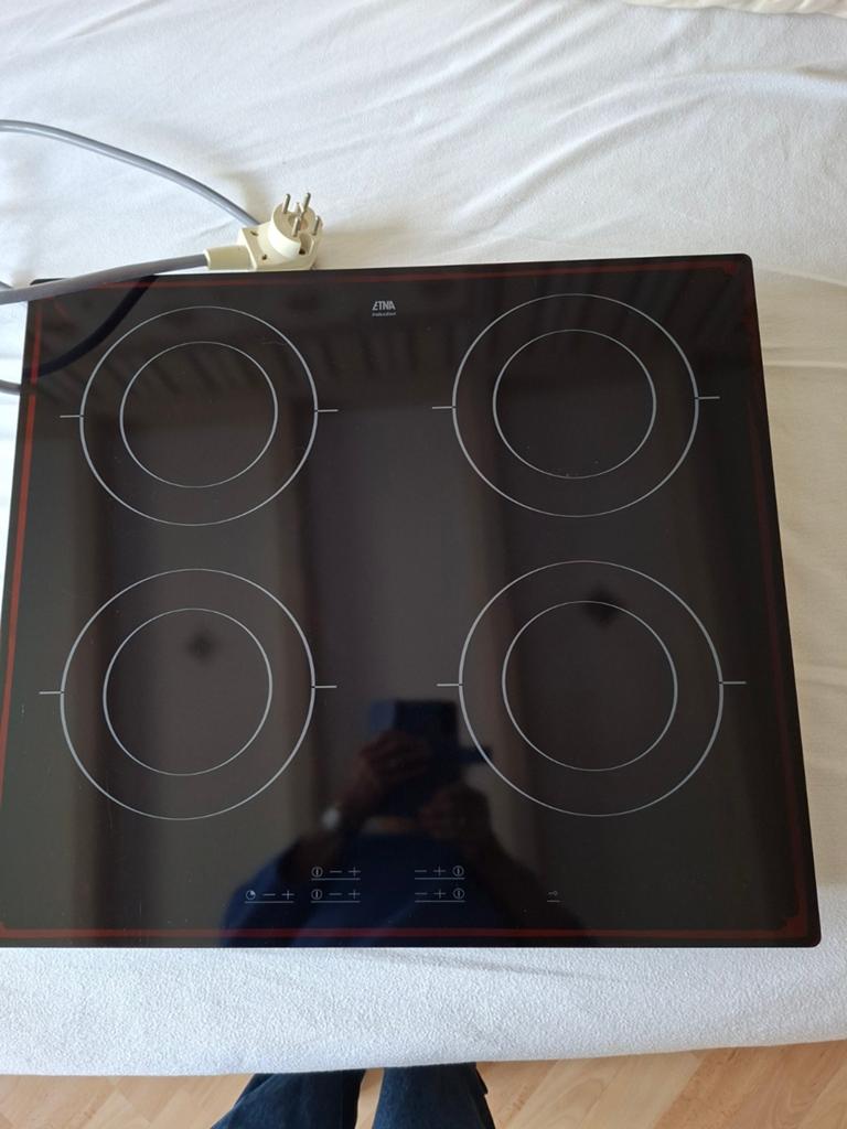 Inductie kookplaat, Witgoed en Apparatuur, Kookplaten, Ophalen, Inbouw, Inductie, 4 kookzones
