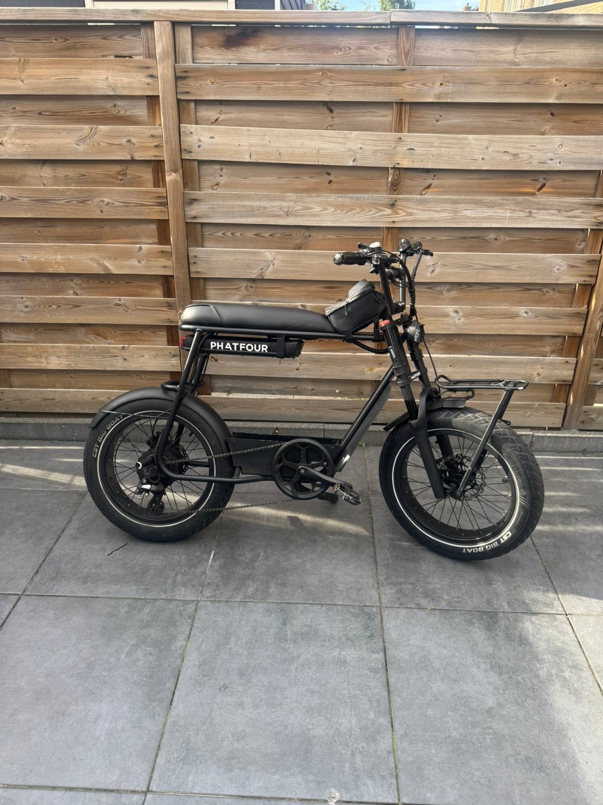 Phatfour FLB+ Long Range (630 Wh)+Telefoontasje & slot., Zo goed als nieuw, 59 cm of meer, 50 km per accu of meer, Ophalen