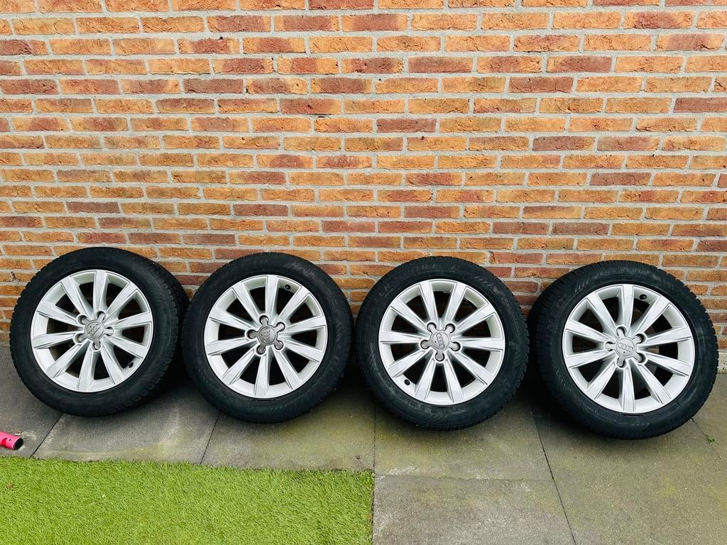 Audi A3 prima velgen 205 55 R16 in top conditie!, Auto-onderdelen, Banden en Velgen, Gebruikt, Velg(en), 16 inch, Personenwagen