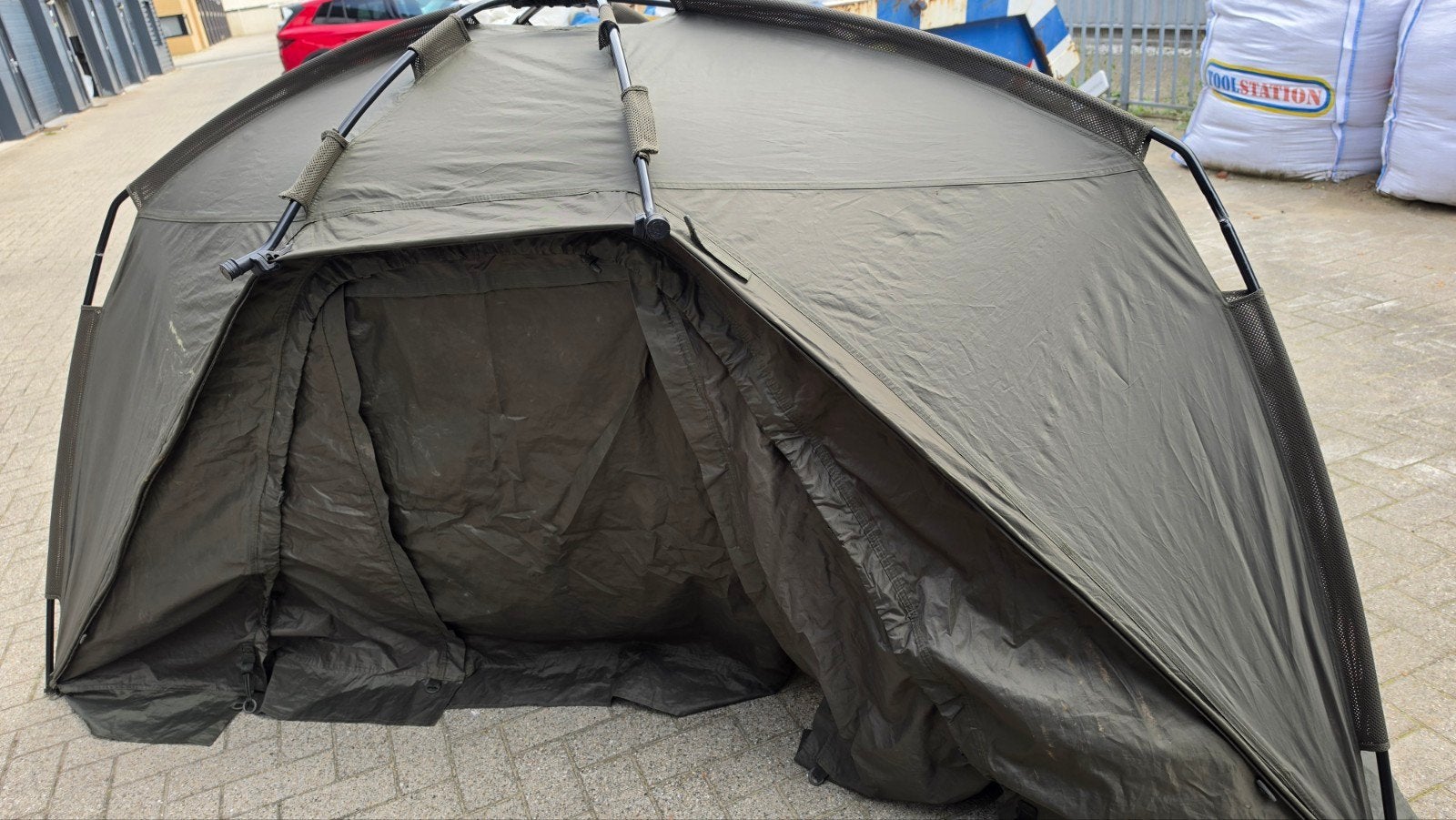 Nash Titan Hide Bivvy (excl. haringen en grondzeil), Watersport en Boten, Ophalen, Gebruikt, Overige typen