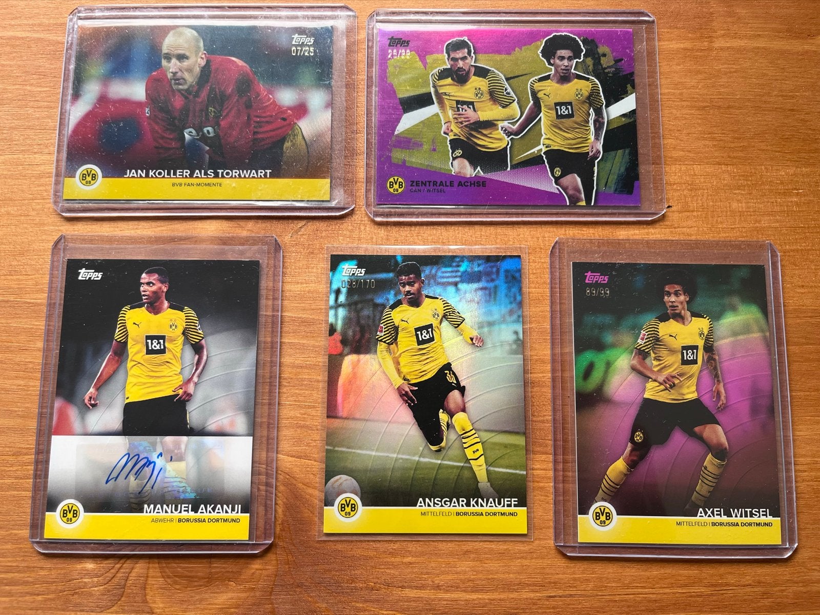 Gelimiteerde Borussia Dortmund Topps Voetbal Kaarten, Ophalen of Verzenden, Zo goed als nieuw, Buitenlandse clubs, Spelerskaart