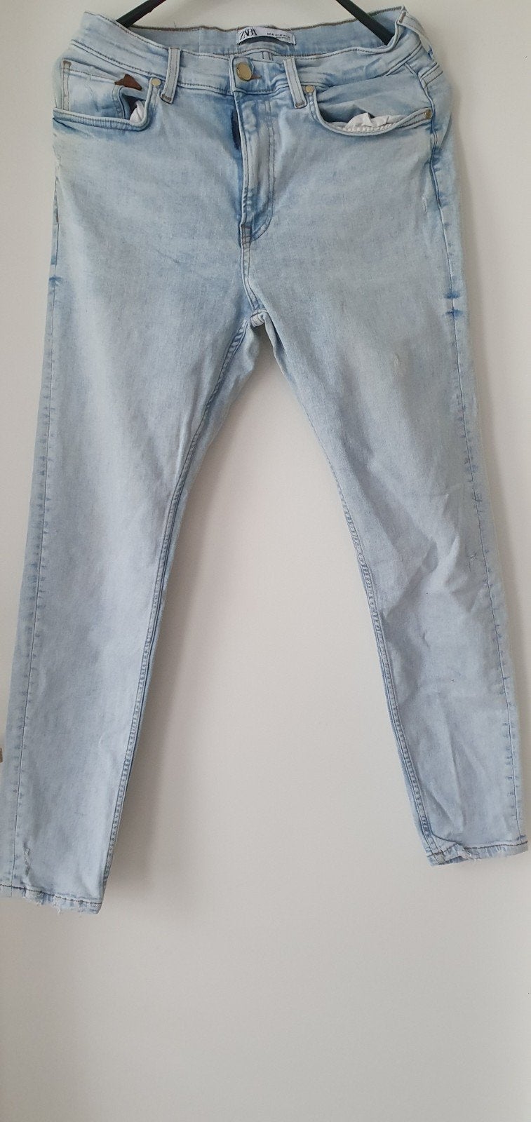 Zara jeans lichtblauw maat 42, Ophalen of Verzenden, Gedragen, Blauw
