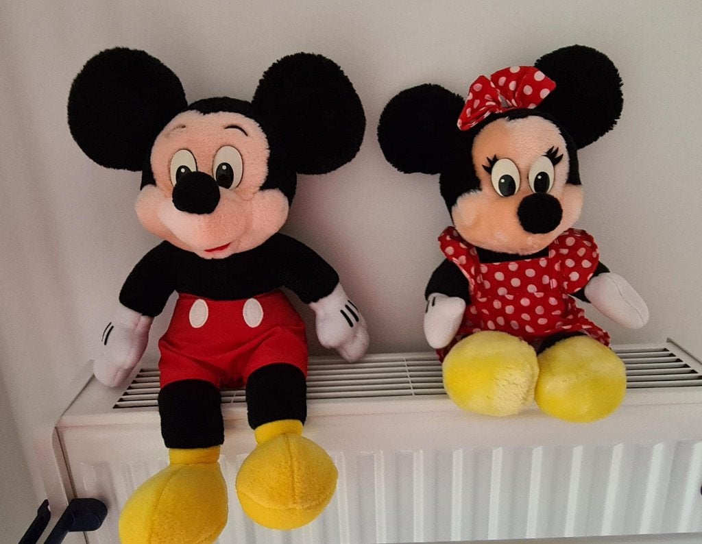 7 Pluchen knuffel figuurtjes te koop, Ophalen, Zo goed als nieuw, Overige typen