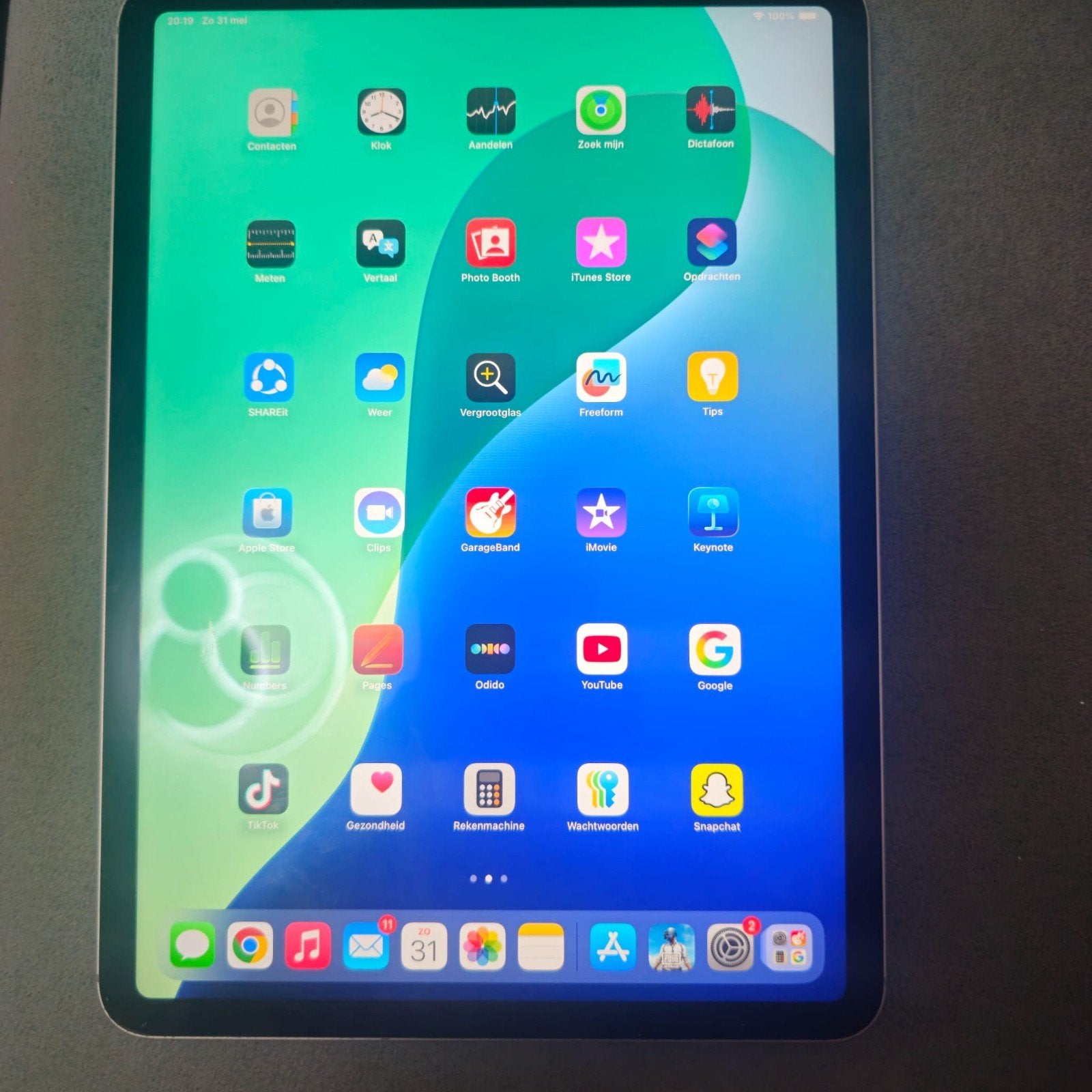 Apple iPad Pro (11 inch, 4e generatie) 128 GB Wi-Fi, Computers en Software, Apple iPads, 11 inch, Ophalen of Verzenden, Zo goed als nieuw