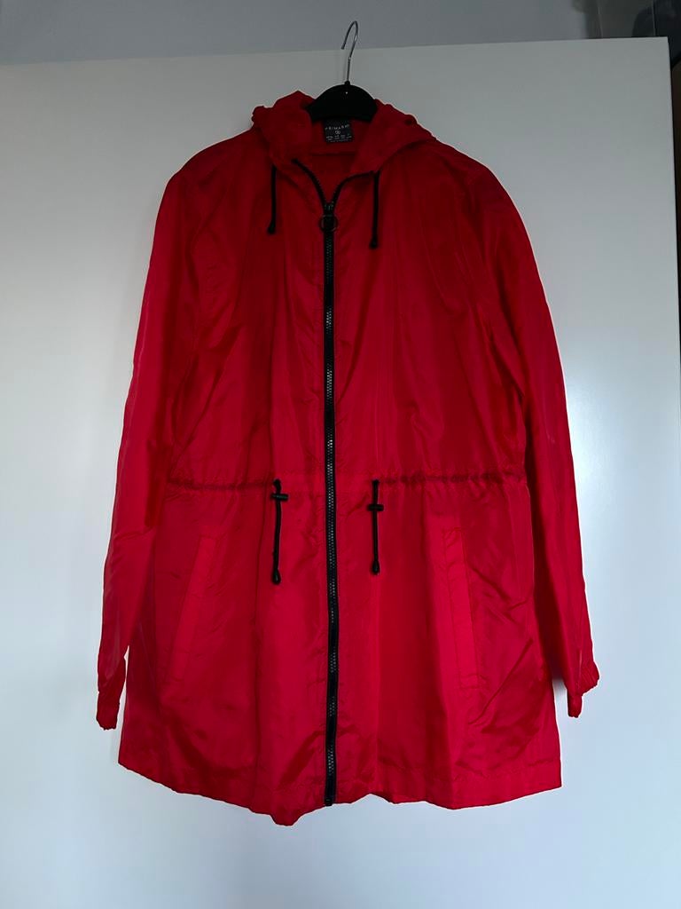 Dunne rode jas Primark maat M, Ophalen of Verzenden, Gedragen, Maat 38/40 (M), Rood