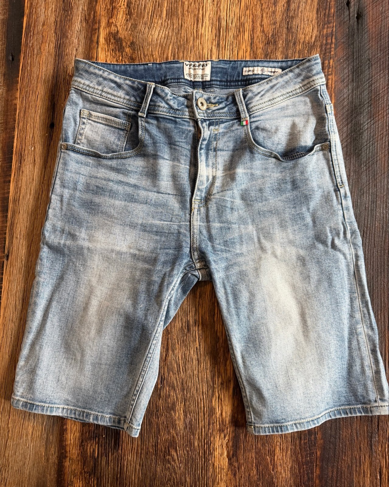 Vingino spijkerbroek korte broek maat 14, Kinderen en Baby's, Kinderkleding | Maat 158, Ophalen of Verzenden, Zo goed als nieuw