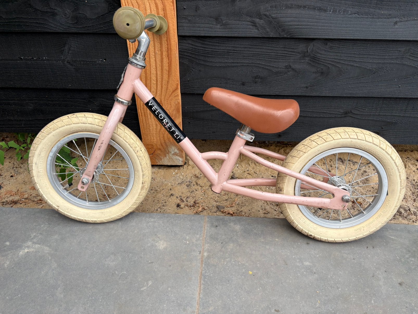 Loopfiets veloretti roze, Ophalen, Gebruikt, Minder dan 16 inch