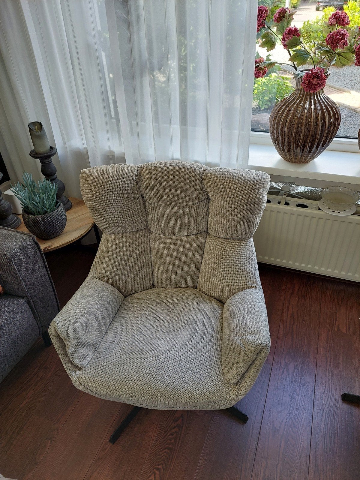 fauteuil ecru, Ophalen, 75 tot 100 cm, 50 tot 75 cm